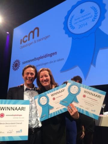 Sonnevelt Winnaar Beste Opleider van Nederland 2014